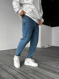 Marineblaue Jeans BB6165
