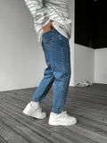 Marineblaue Jeans BB6165