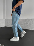 Blaue zerrissene Jeans BB6281