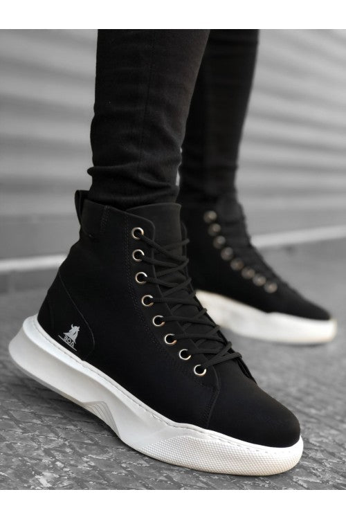 Schwarzer V2-Sneaker BA155