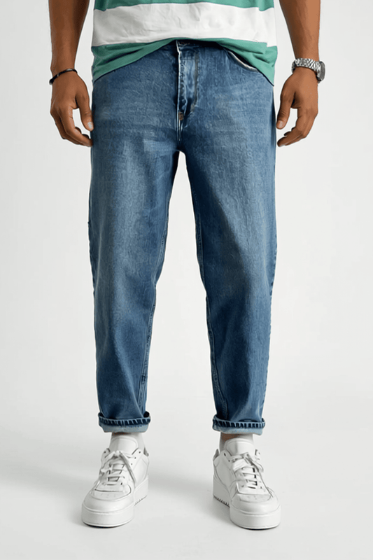 Blau Boyfriend Jeans BB6892 – von Baggymann | Streetwear für Damen & Herren