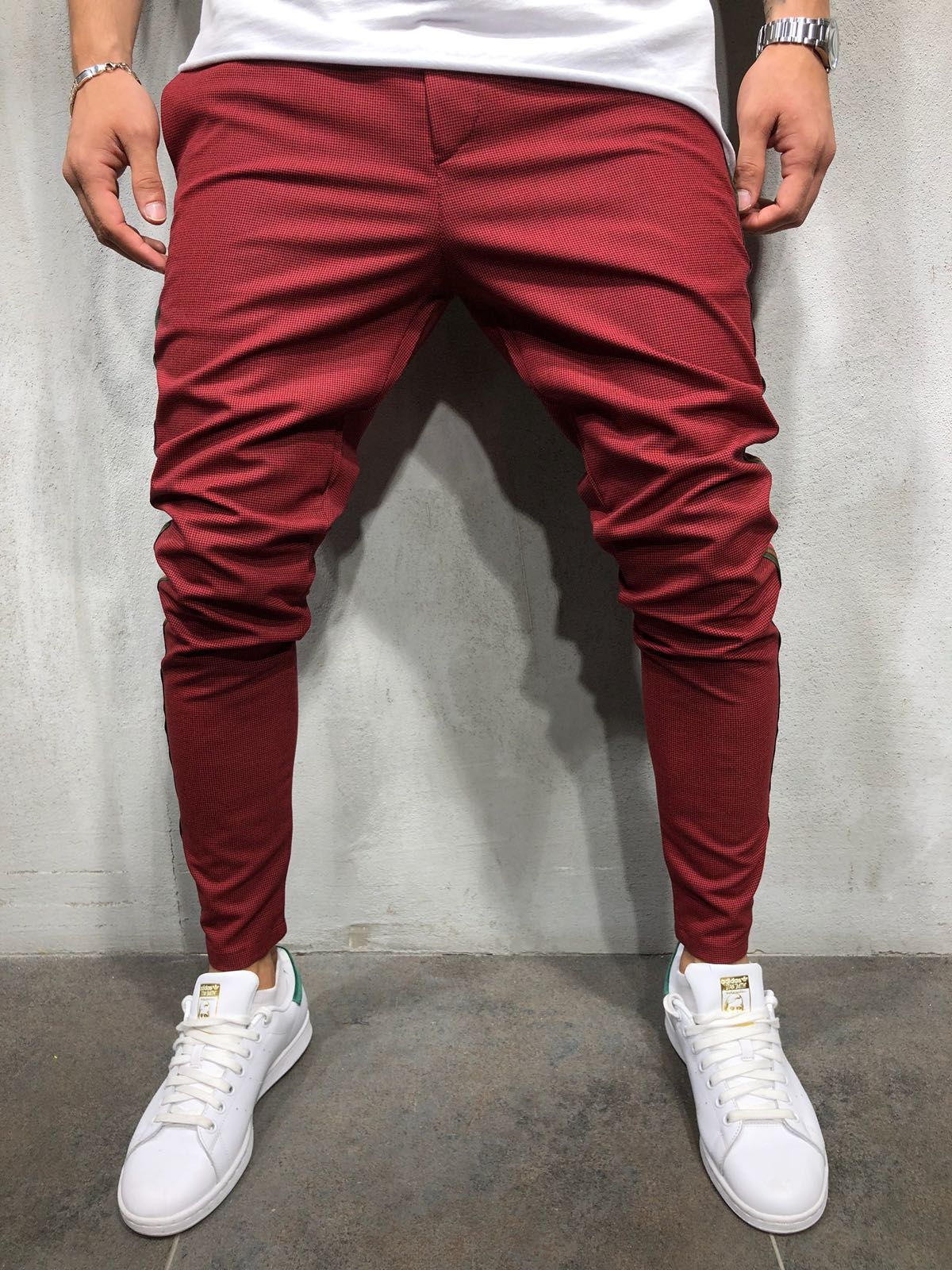 Bordeaux Jogger Pant A165 Streetwear Jogger Pants - Sneakerjeans