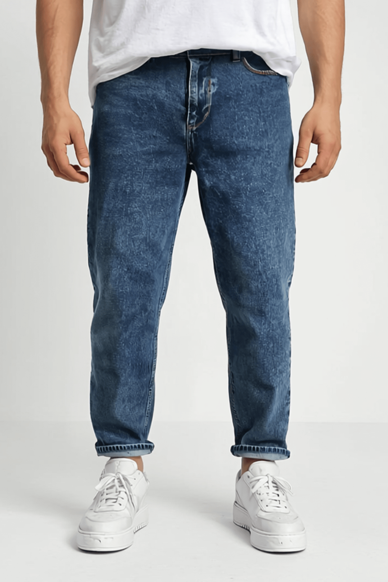 Dunkelblau Jeans BB6165 – von Baggymann | Streetwear für Damen & Herren