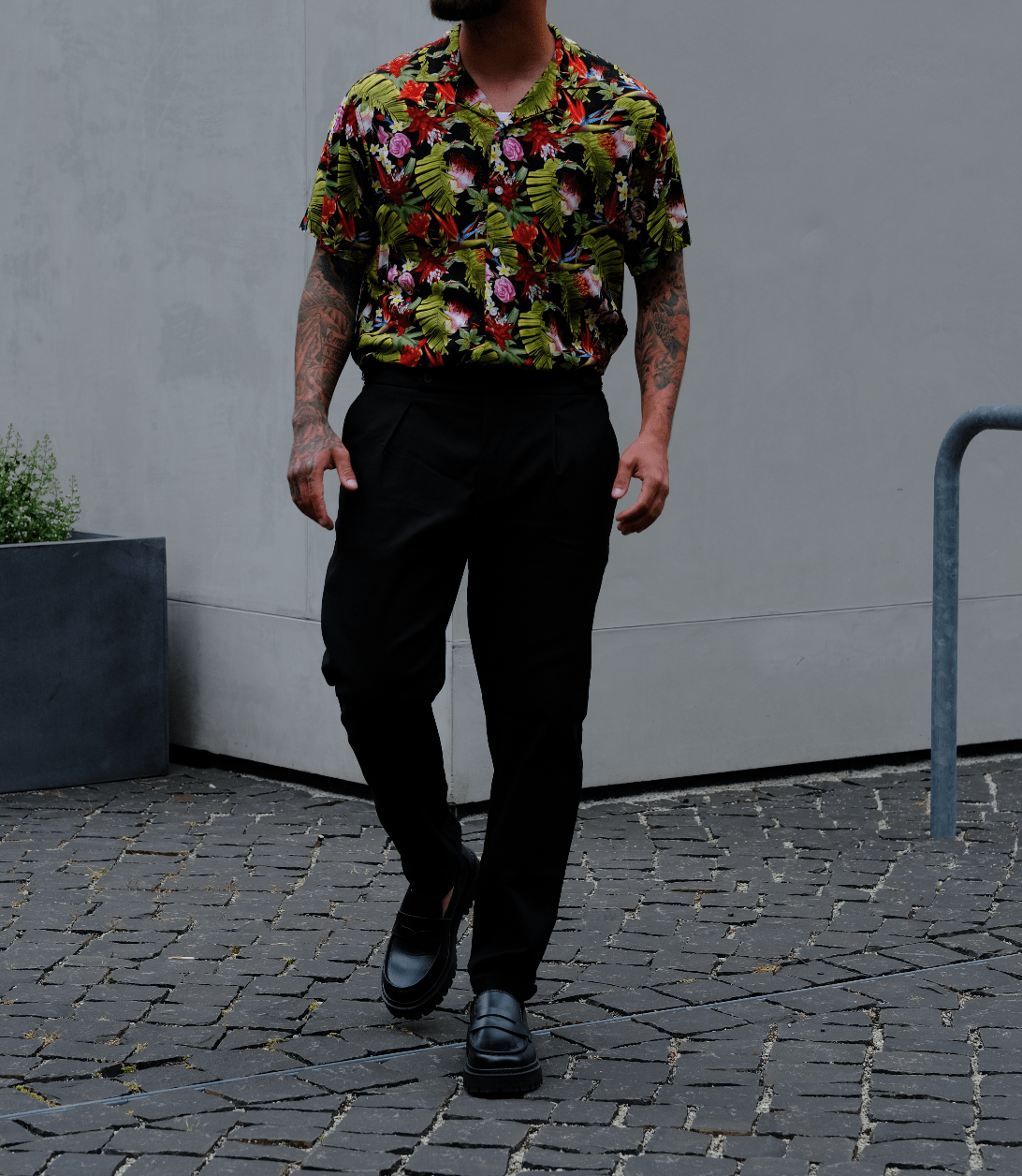 Elegante Hose Schwarz BB6655 – von Baggymann | Streetwear für Damen & Herren