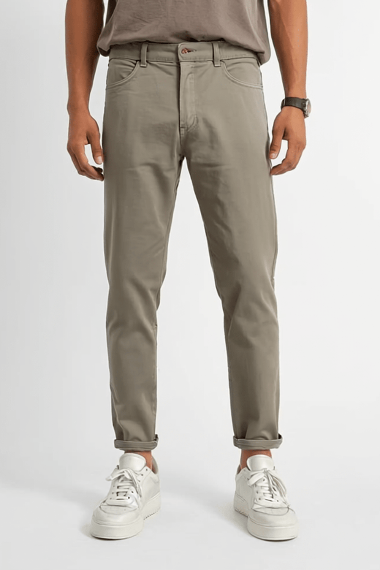 Helles Khaki Jeans BB7114 – von Baggymann | Streetwear für Damen & Herren