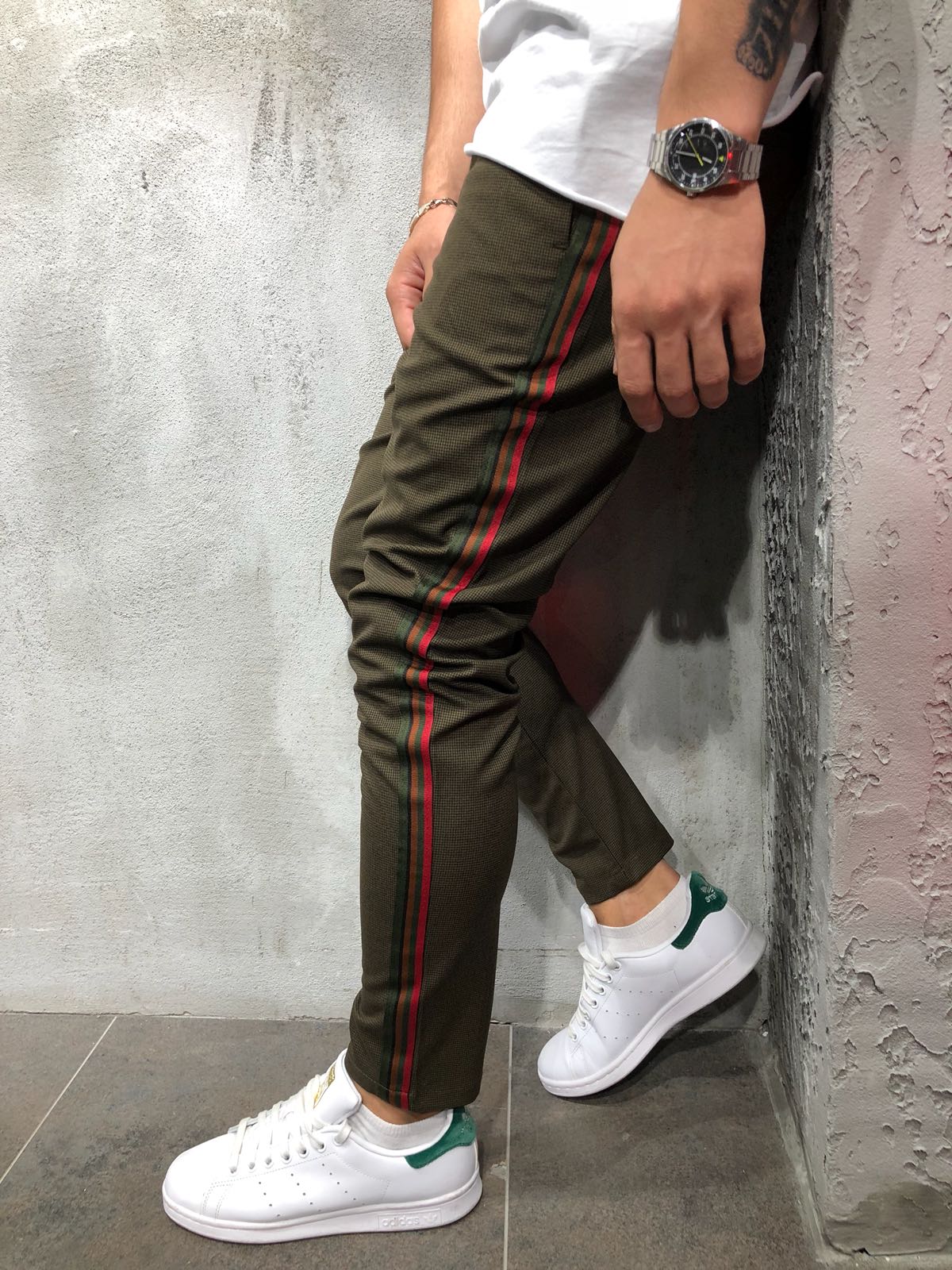 Khaki Jogger Pant A166 Streetwear Jogger Pants - Sneakerjeans