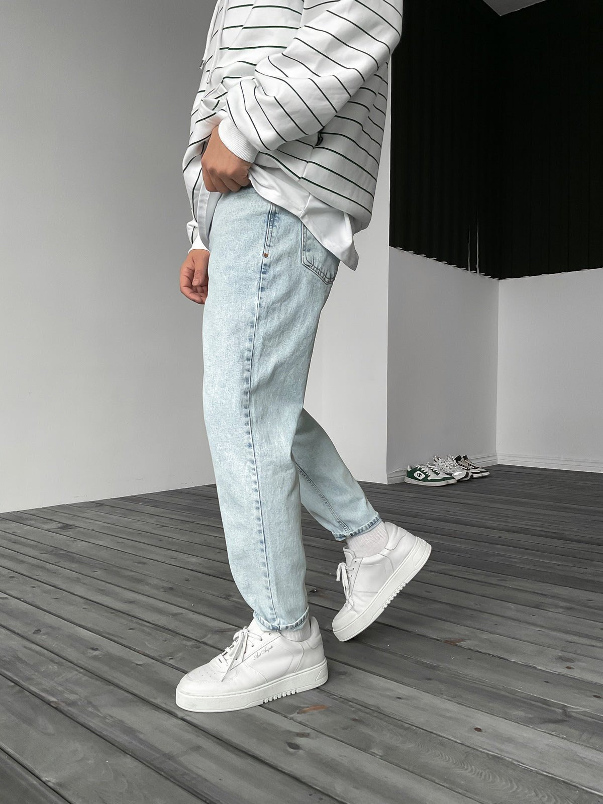 Light Blue Jeans BB6165 – von Baggymann | Streetwear für Damen & Herren