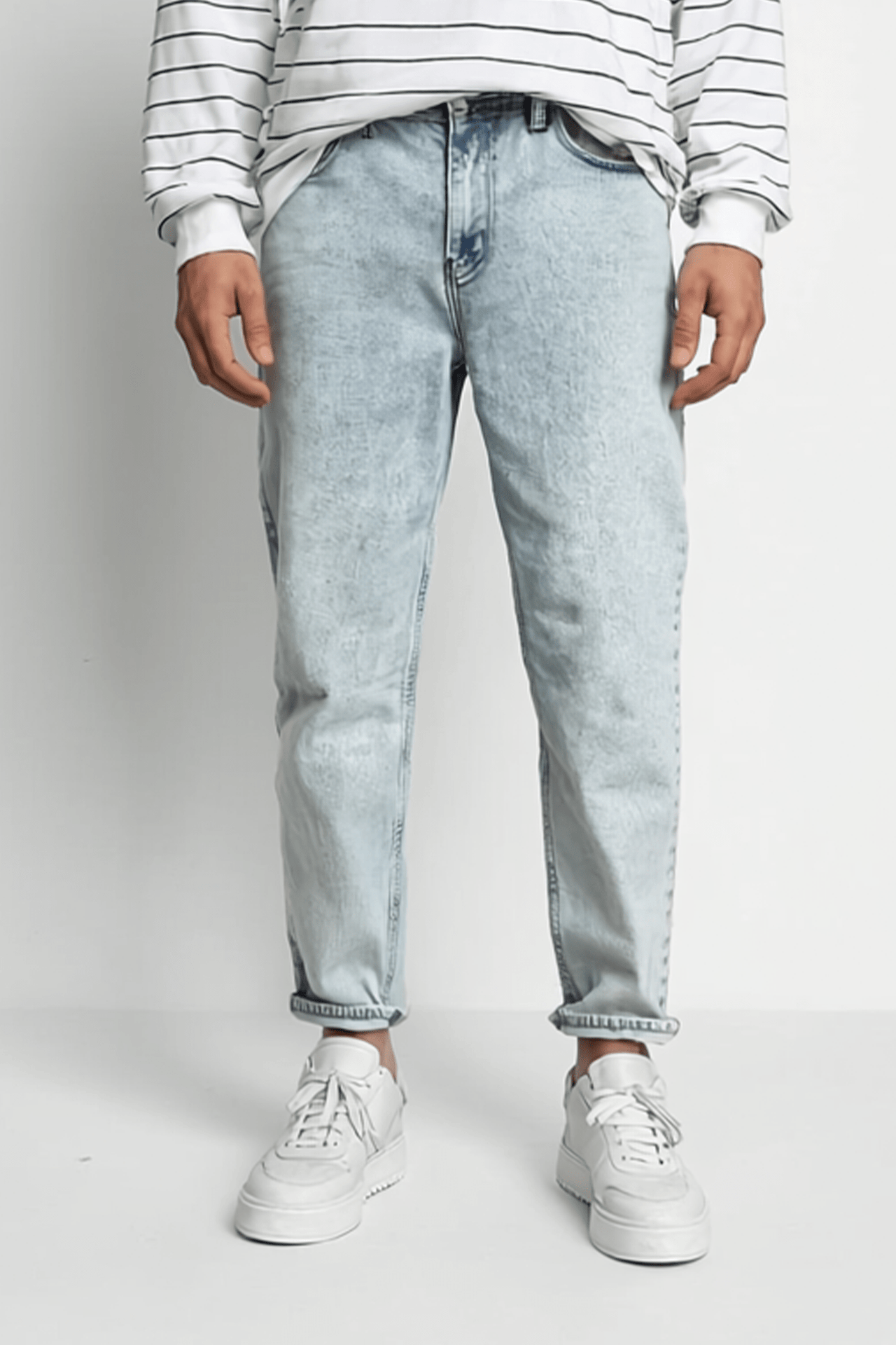 Light Blue Jeans BB6165 – von Baggymann | Streetwear für Damen & Herren