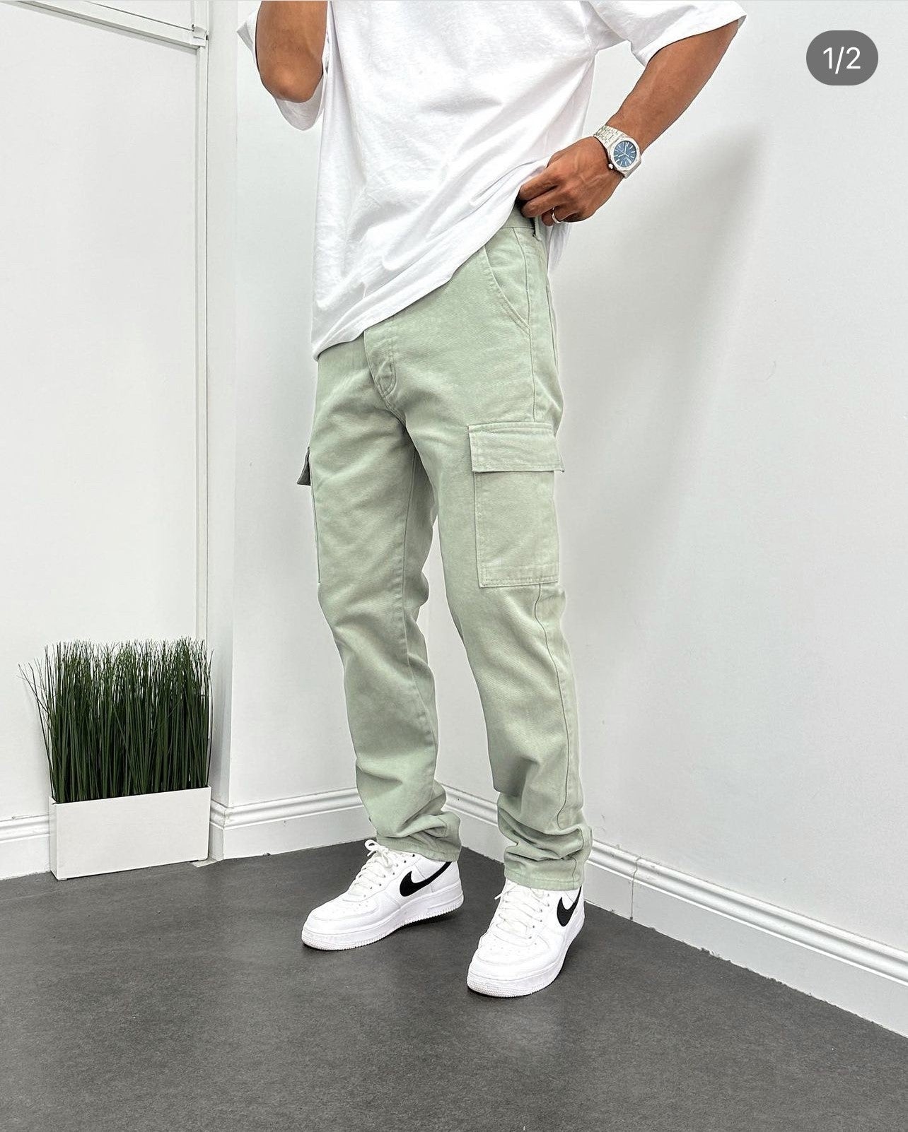 Mint Cargohose BB6666 – von Baggymann | Streetwear für Damen & Herren