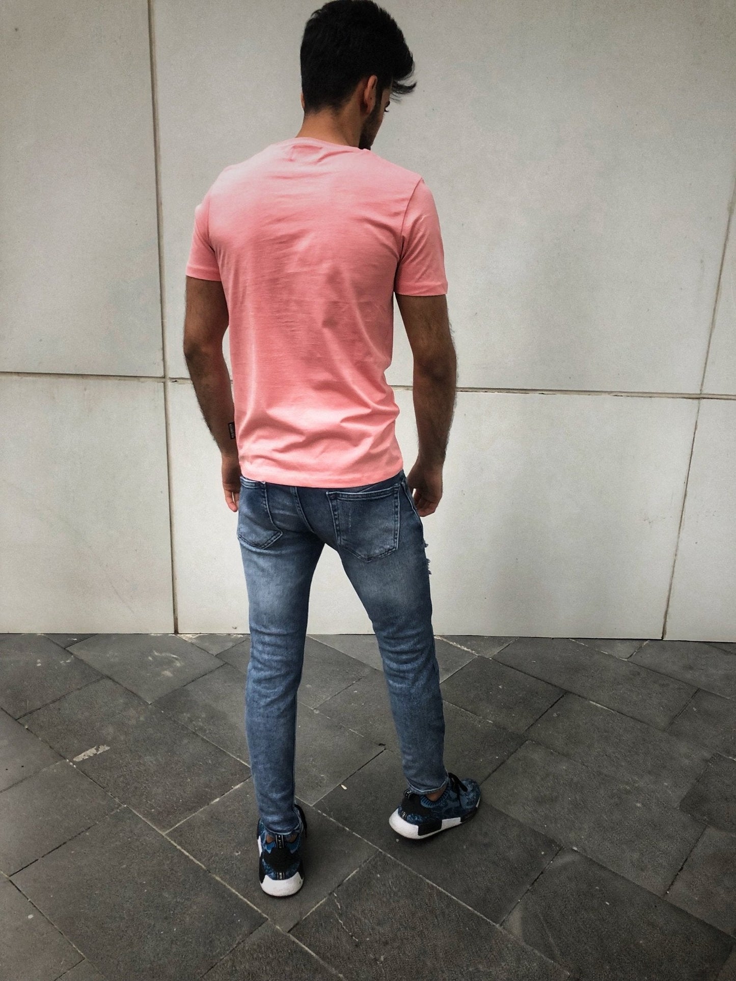 Pink Keep Your Friends Close But Your Enemies Closer Printed T-Shirt OT8 Streetwear T-Shirts - Sneakerjeans