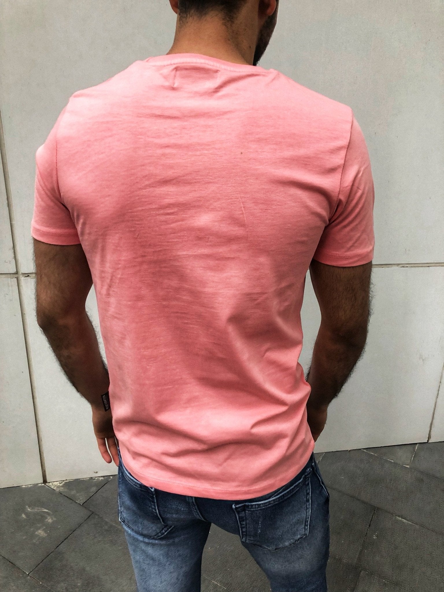 Pink Keep Your Friends Close But Your Enemies Closer Printed T-Shirt OT8 Streetwear T-Shirts - Sneakerjeans