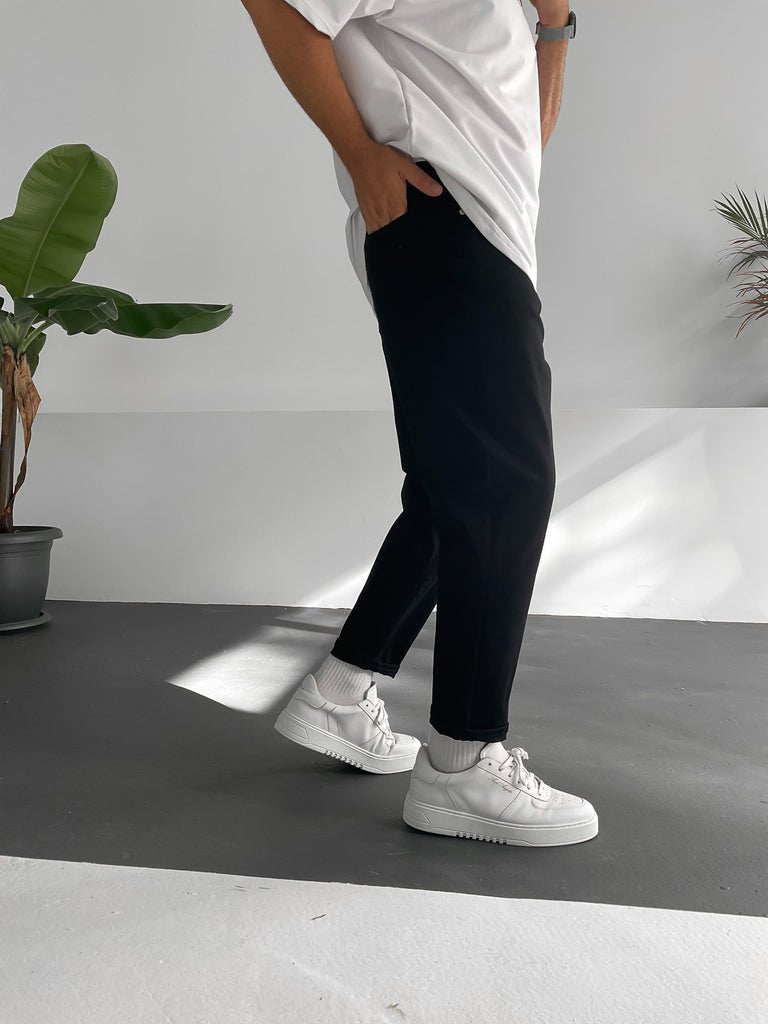 Schwarz Boyfriend Jeans BB6163 – von Baggymann | Streetwear für Damen & Herren