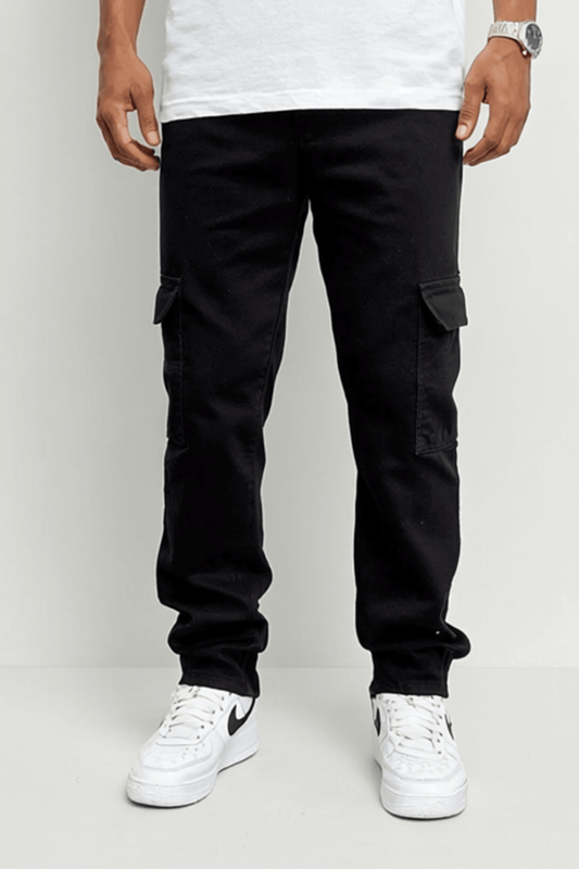 Schwarz Cargohosen BB6666 – von Baggymann | Streetwear für Damen & Herren