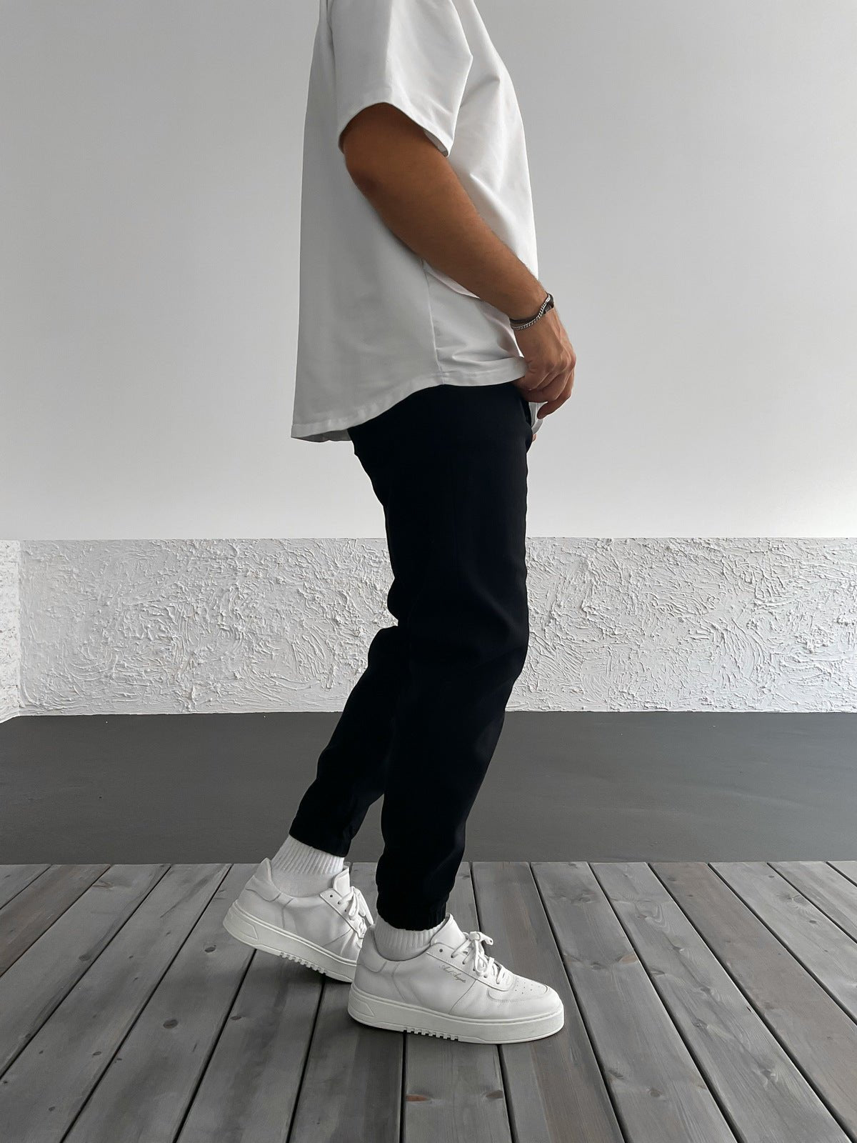 Schwarz Jogger Hose BB6841 – von Baggymann | Streetwear für Damen & Herren