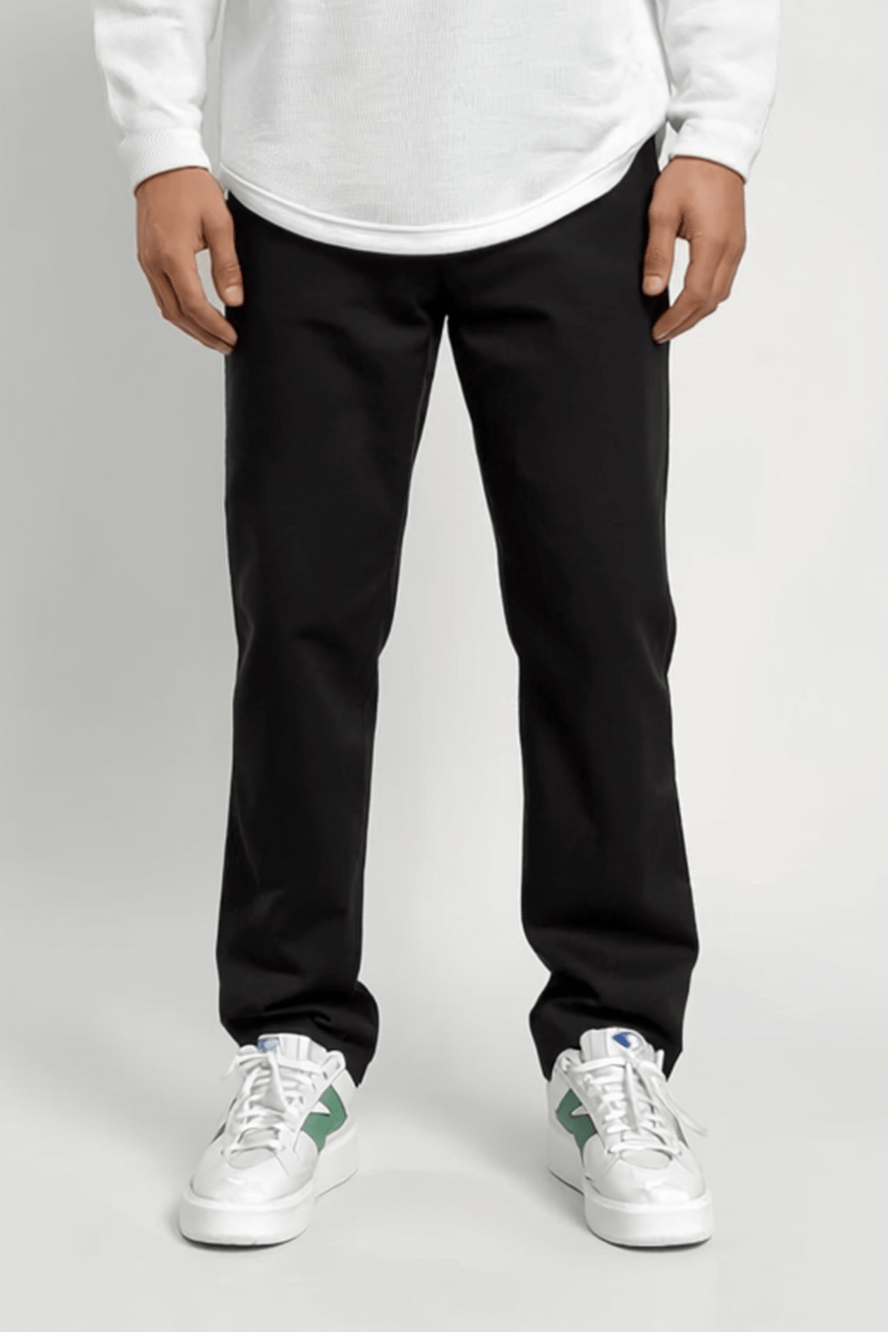 Schwarze Baggy Jeans BB7408 – von Baggymann | Streetwear für Damen & Herren