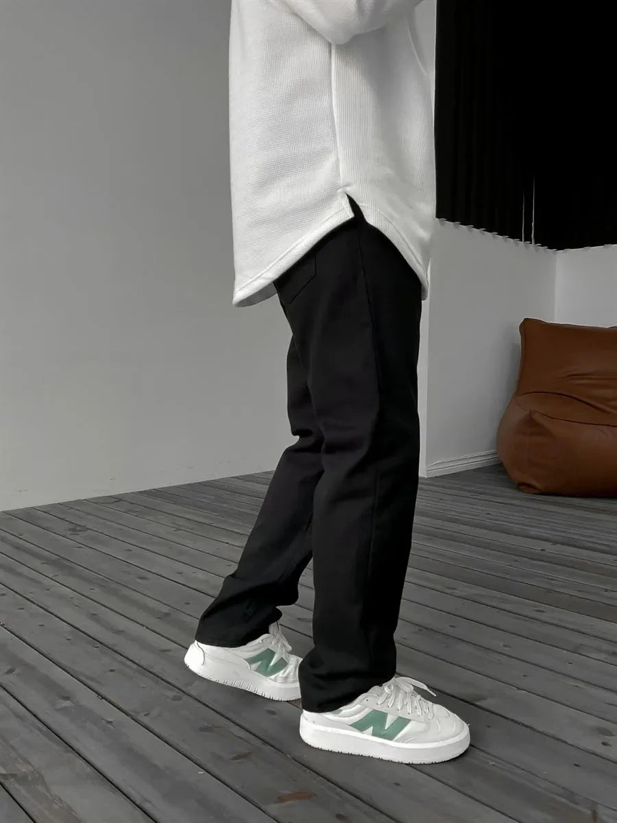 Schwarze Baggy Jeans BB7408 – von Baggymann | Streetwear für Damen & Herren