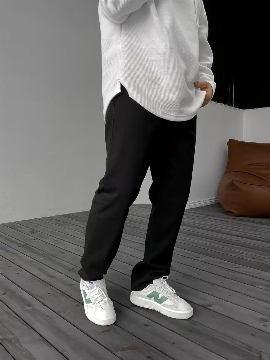 Schwarze Baggy Jeans BB7408 – von Baggymann | Streetwear für Damen & Herren