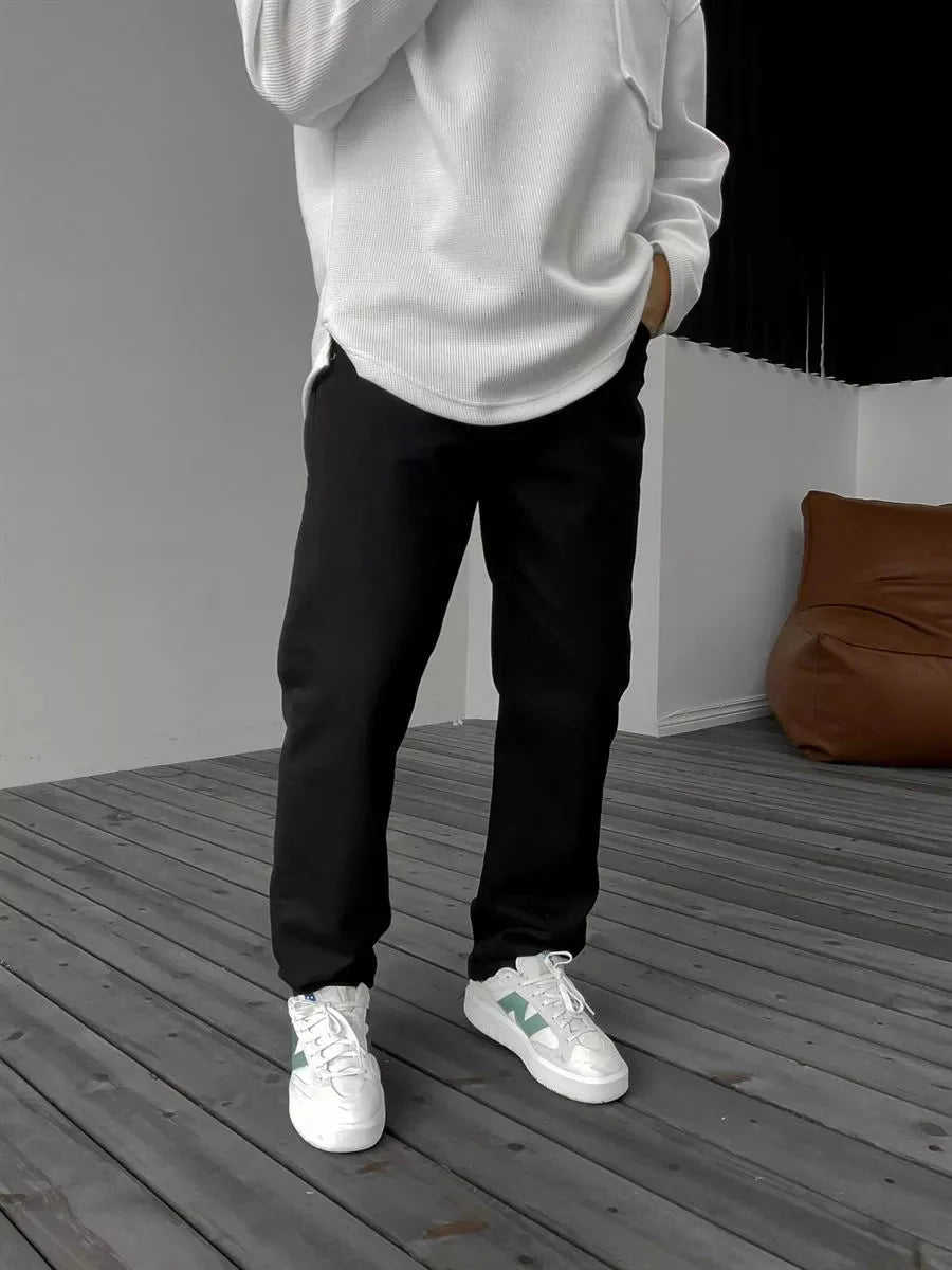 Schwarze Baggy Jeans BB7408 – von Baggymann | Streetwear für Damen & Herren