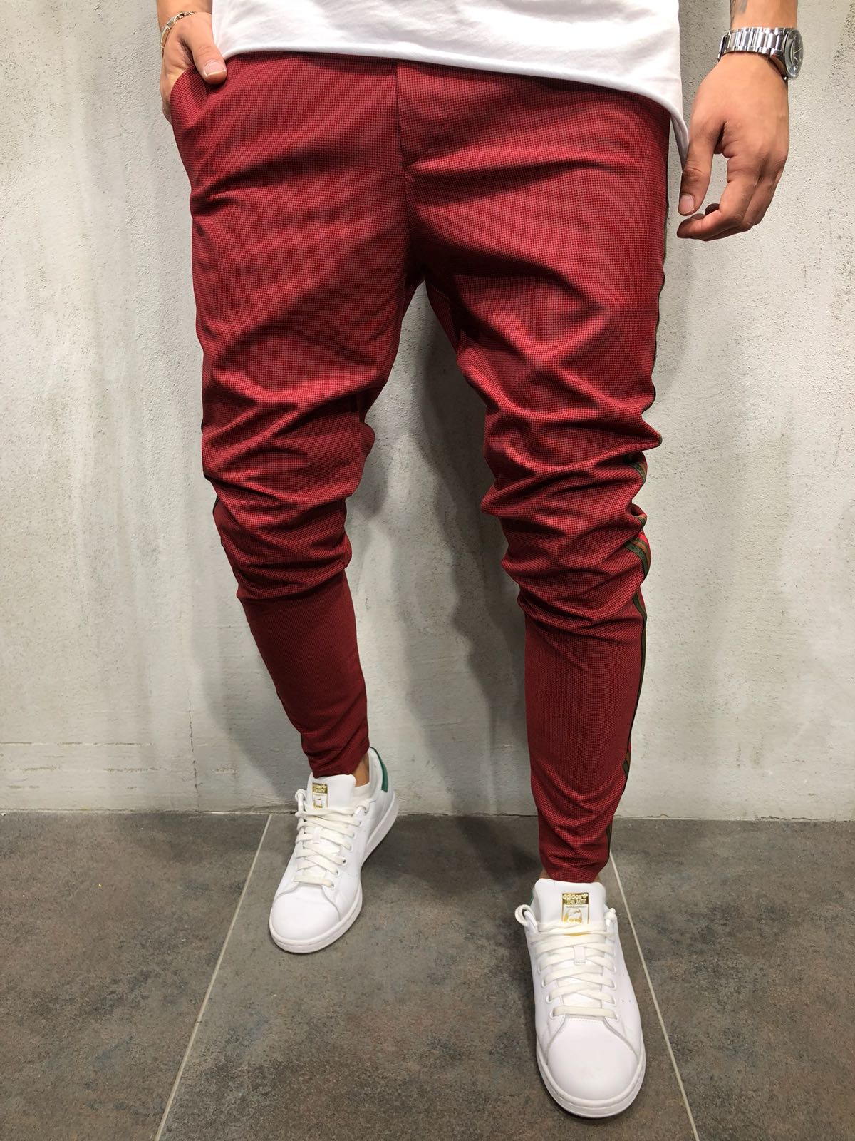 Sneakerjeans Bordeaux Jogger Pant AY076