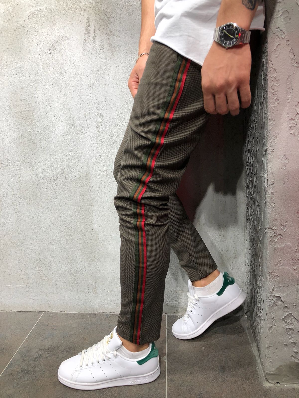 Brown Jogger Pant A168 Streetwear Jogger Pants - Sneakerjeans