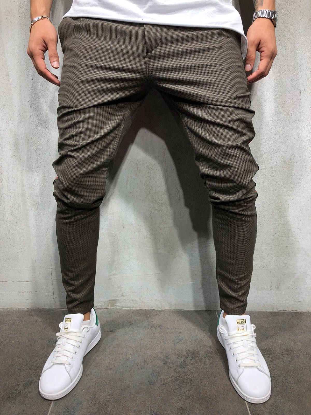 Brown Jogger Pant A168 Streetwear Jogger Pants - Sneakerjeans