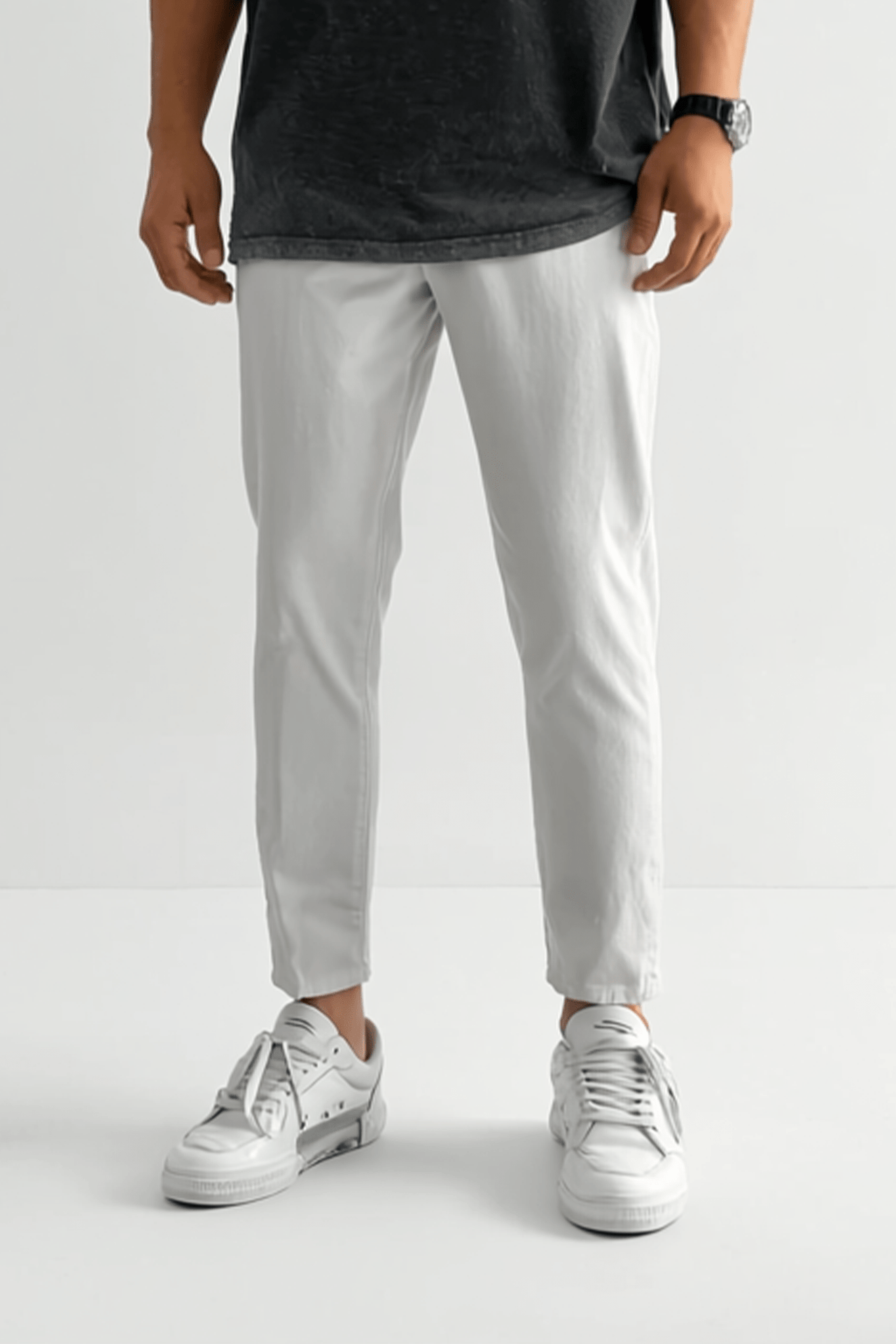 White Boyfriend Jeans BB5143 – von Baggymann | Streetwear für Damen & Herren