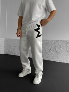 White Jogger Pant BB6205