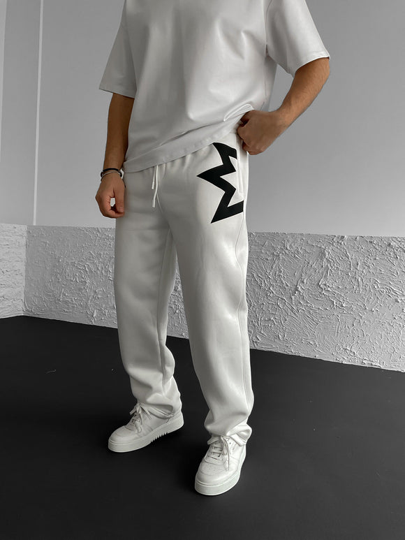 White Jogger Pant BB6205