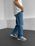 Blue Ripped Jeans BB6503