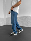 Blue Ripped Jeans BB6503