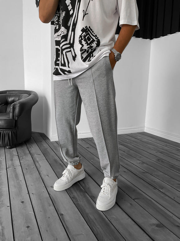 Graue Joggerhose BB6729