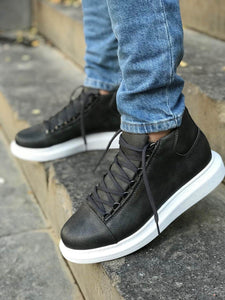 Anthracite Mid Top Sneaker CH258