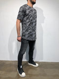 Anthracite  Oversized T-Shirt B56 Streetwear T-Shirts - Sneakerjeans