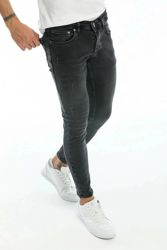 Anthracite Skinny Jeans LA023