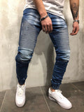 Biker Jogger Jeans A30 Streetwear Denim Jeans - Sneakerjeans