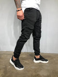 Black Banding Front Pocket Ultra Skinny Denim BL421 Streetwear Jeans - Sneakerjeans