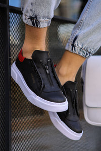 Schwarz-roter V2-Sneaker CH092
