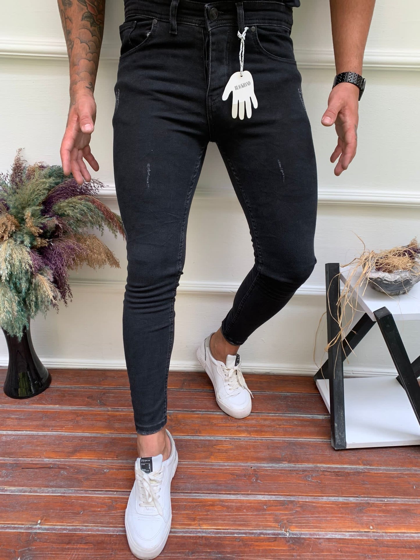 Black Skinny Jeans BH08