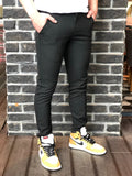 Black Slim Fit Casual Mens Pant DJ176 Mens Pant - Sneakerjeans