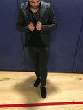 Dark Gray Slim Fit Casual Pant MS381 Streetwear Pant - Sneakerjeans