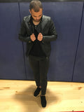 Dark Gray Slim Fit Casual Pant MS381 Streetwear Pant - Sneakerjeans