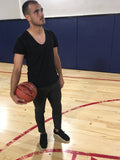 Dark Gray Slim Fit Casual Pant MS381 Streetwear Pant - Sneakerjeans
