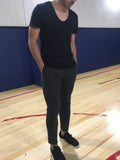 Dark Gray Slim Fit Casual Pant MS381 Streetwear Pant - Sneakerjeans