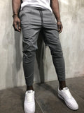 Gray Banding Casual Jogger Pant A56 Streetwear Jogger Pants - Sneakerjeans