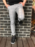 Gray Checkered Slim Fit Casual Mens Pant DJ179 Mens Pant - Sneakerjeans