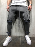 Gray Jogger Pant A55 Streetwear Jogger Pants - Sneakerjeans