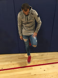 Gray Pullover Hoodie SJ254 Streetwear Hoodie - Sneakerjeans