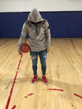 Gray Pullover Hoodie SJ254 Streetwear Hoodie - Sneakerjeans