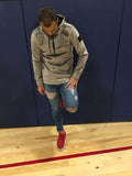 Gray Pullover Hoodie SJ254 Streetwear Hoodie - Sneakerjeans