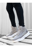 Gray White Sneaker BA192